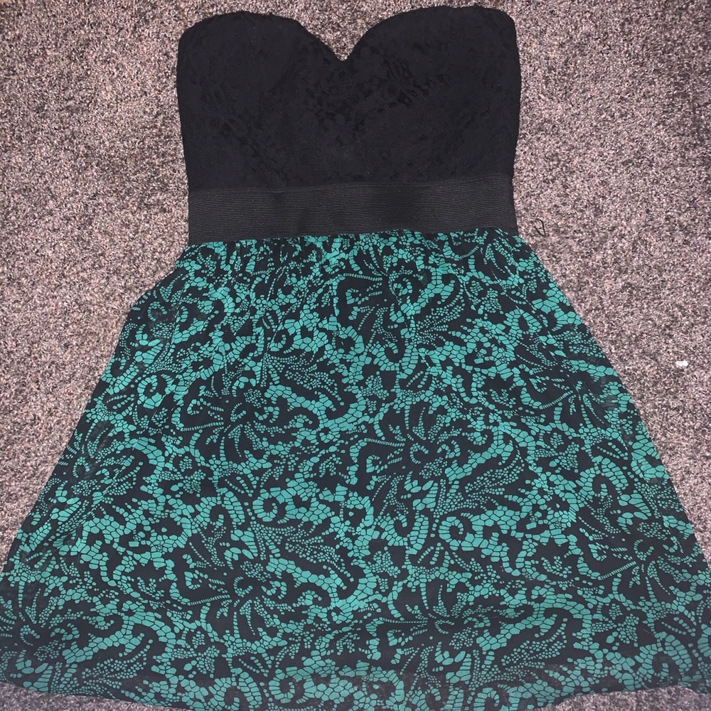 Strapless Minidress